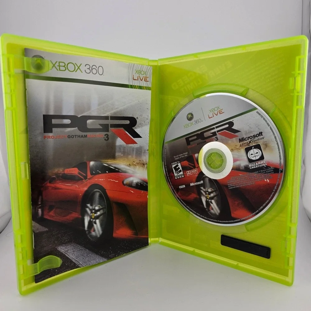 Project Gotham Racing 3 PGR3‎ Xbox 360 Video Game Racing Bizarre Creations